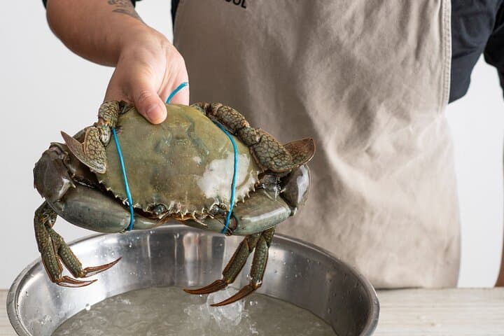 Sydney Fish Market: Singapore Chilli Mud Crab Cooking Class