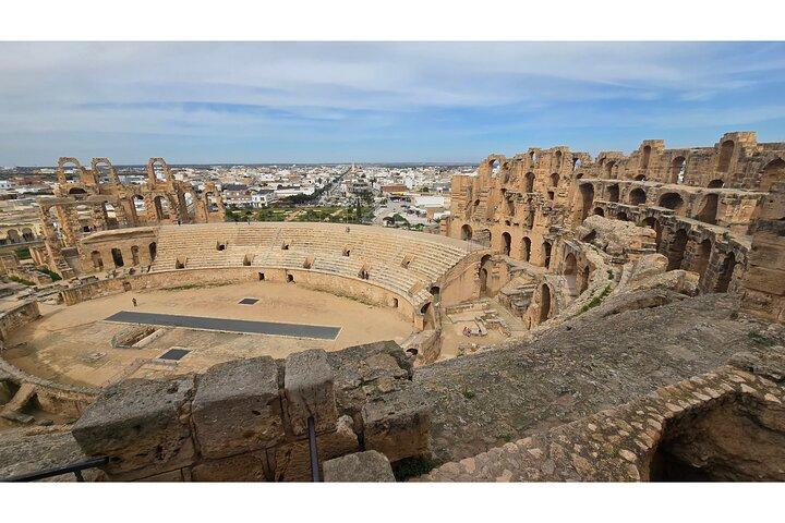 Ultimate Fun Tour : El Jem, Kairouan, Monastir (Pick Up Included)