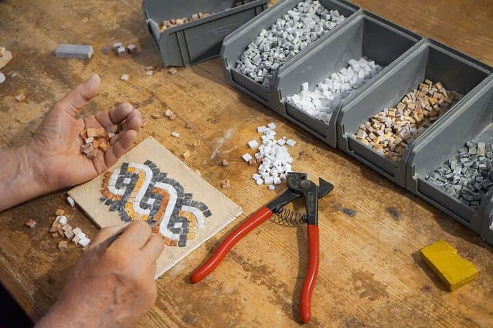 Ancient Mosaic Workshop in Rome