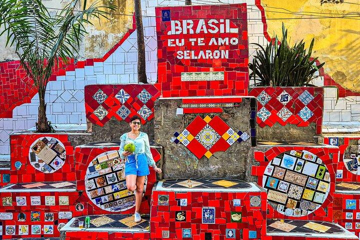 Full Day Selaron Steps, Sugar Loaf and Christ Redeemer Statue with Lunch