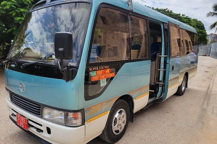 Zanzibar Airport Shared Taxi Transfer to Any Hotel
