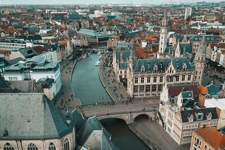 Ghent Walking Tour with Optional Add on Boat and Beer