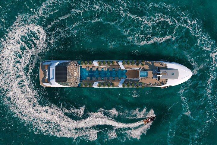 Dolphin Luxury Day Cruise in Halong Bay – Relax, Swim & Explore