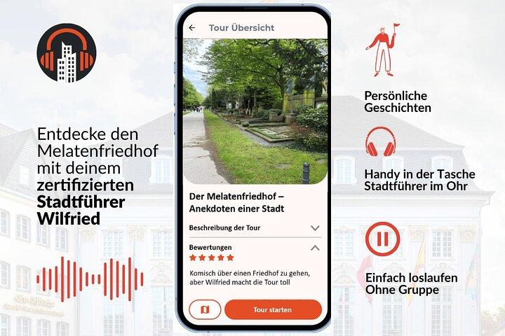Melaten guided tour via app | Audio guide about the Cologne cemetery
