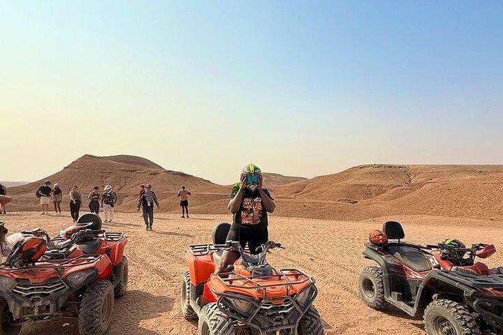 Agafay Desert Experience with Camel Ride Quad and Dinner Show
