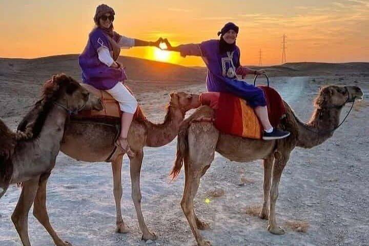 Agafay Desert Experience with Camel Ride Quad and Dinner Show