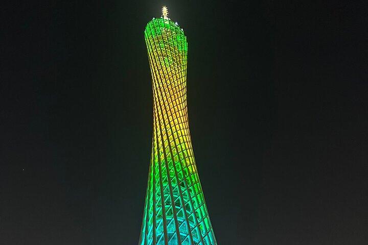 Guangzhou Pearl River Night Cruise and Canton Tower Night Tour