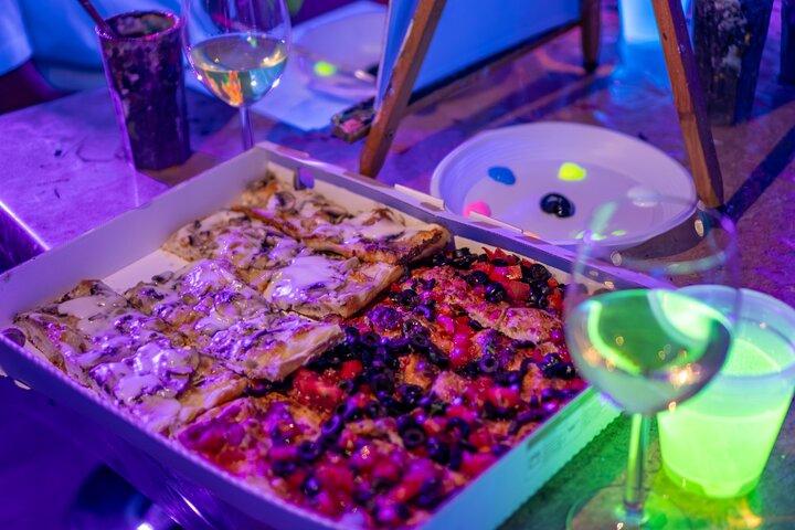 Rome by Night: Neon Painting with Unlimited Wine