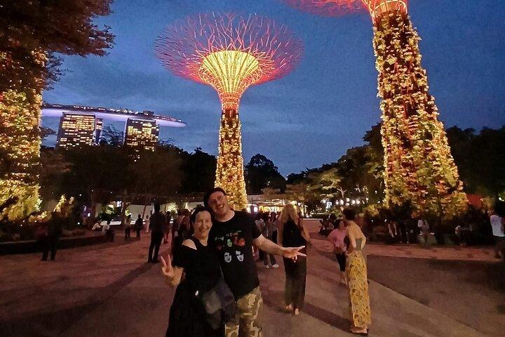 Singapore Guided Night Tour with 2 Light Shows & River Cruise