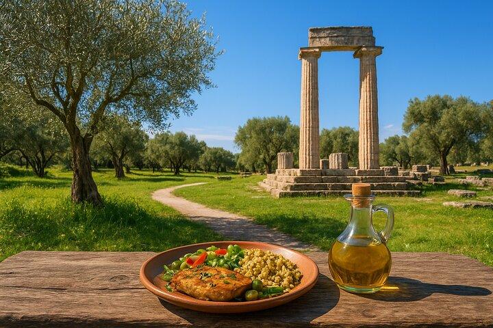 Anc Olympia & Olive Oil Tour with Traditional Lunch from Katakolo