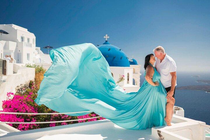 Santorini Flying Dress