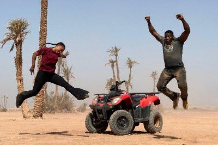 Marrakech Palmeraie Quad Bike & Jbilat Desert Adventure