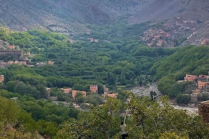Atlas Mountains and Three Valleys & Waterfalls - Camel ride Day Trip Marrakech
