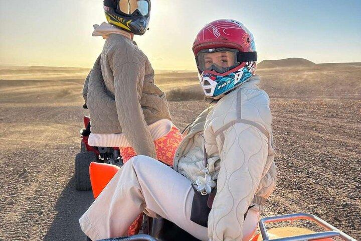Agafay Desert Quad & Camel Rides with Dinner Show