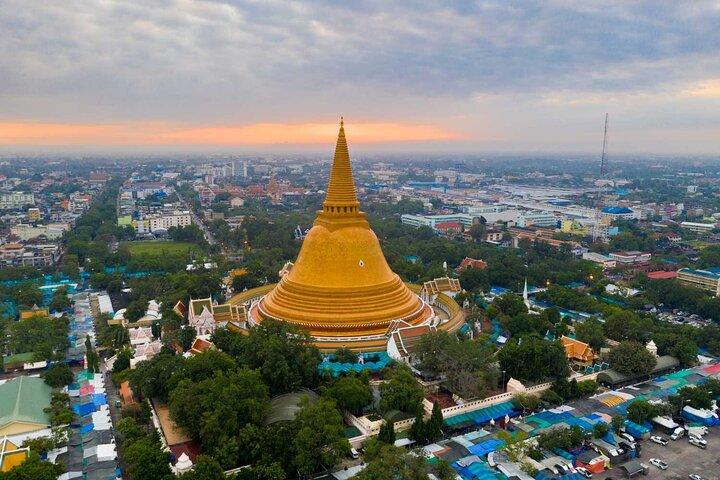 Nakhon Pathom: Don Wai Market, Wat Samphan, Bubble in the Forest
