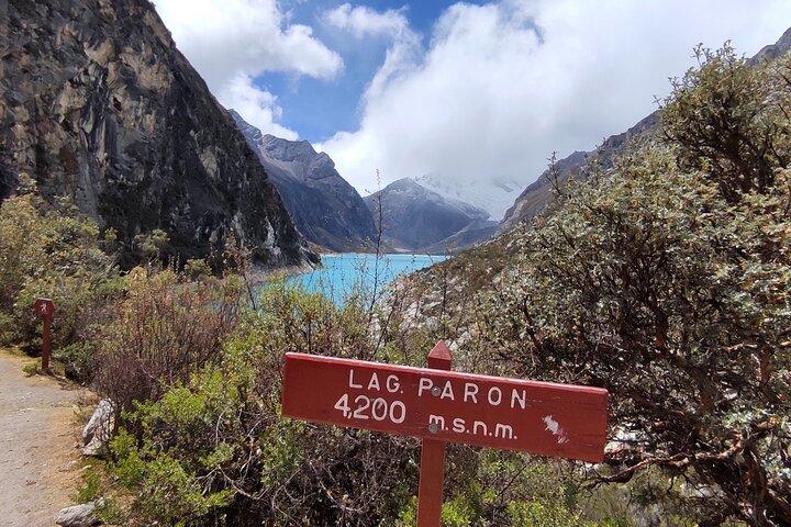 Full-day tour, Trekking Adventure to Laguna Paron at 4200meters