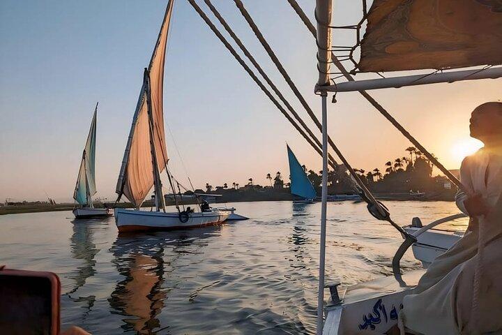 Private Felucca Sailing Tour Around Elephantine Island from Aswan