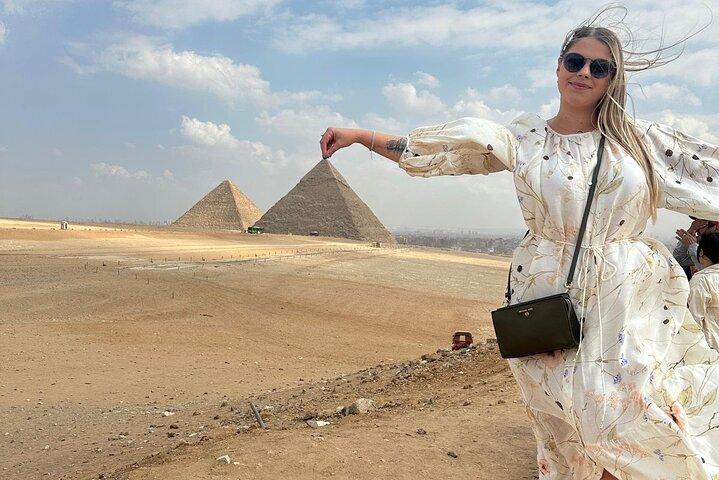 Pyramids Tour and Flying Dress Photoshoot in Egypt