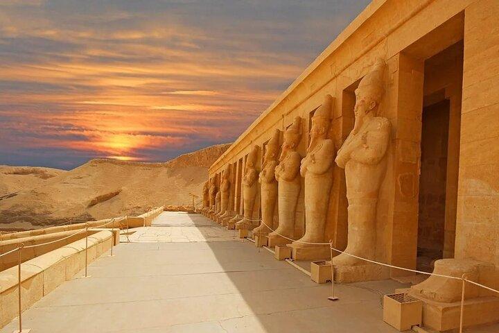 Luxor West Bank Tutankhamun Tomb and Half Day Tour