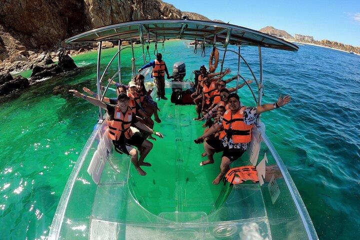 Cabo San Lucas Arc Transparent Boat Tour