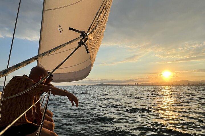 2H Barcelona Coastal Sailing (Open Bar, Catalan Snack, Swim Stop)