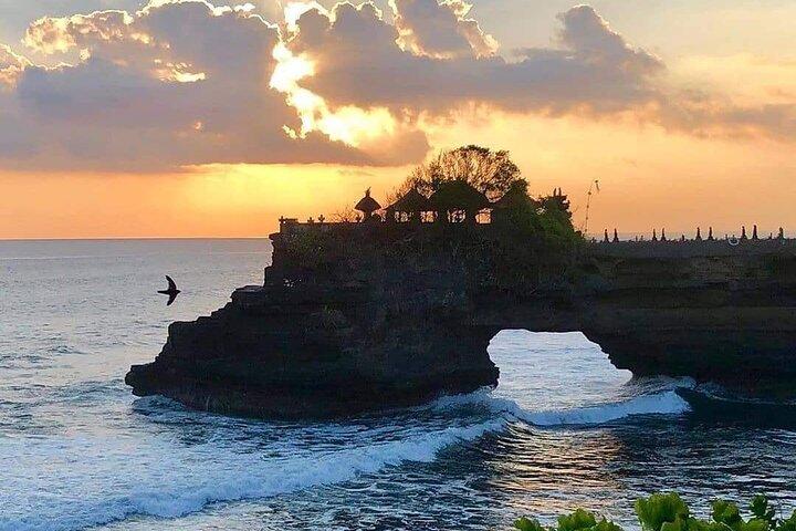 Ulundanu Bratan Temple, Rice Terrace and Tanah Lot Sunset Tour
