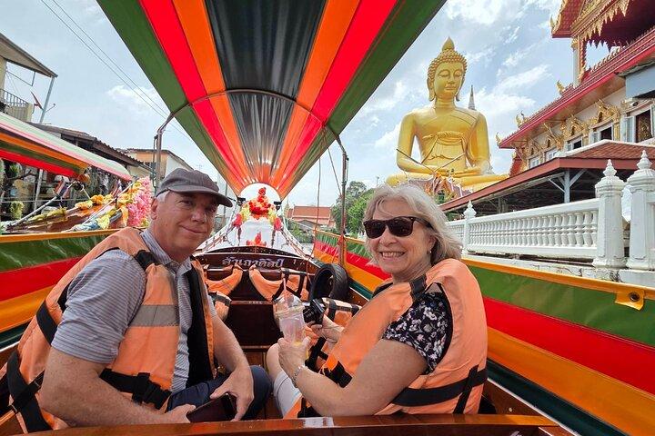 Half day Bangkok with Private Canal tour by long tail boat