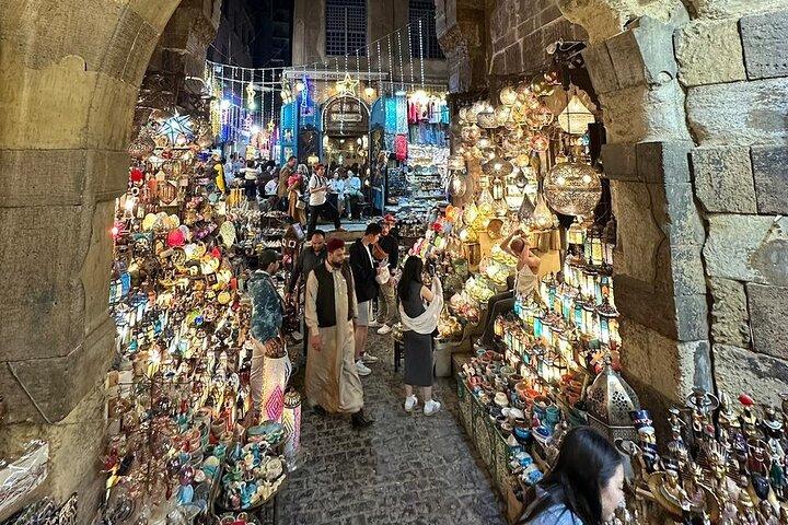 Cairo by night and Khan el Khalili Bazaar Tour