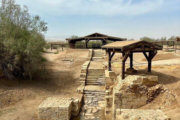 Day Tour Madaba, Mt Nebo, Baptism site and Dead Sea From Amman