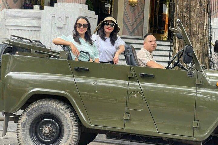 Half Day Hanoi City Tour by Vintage Jeep Adventure