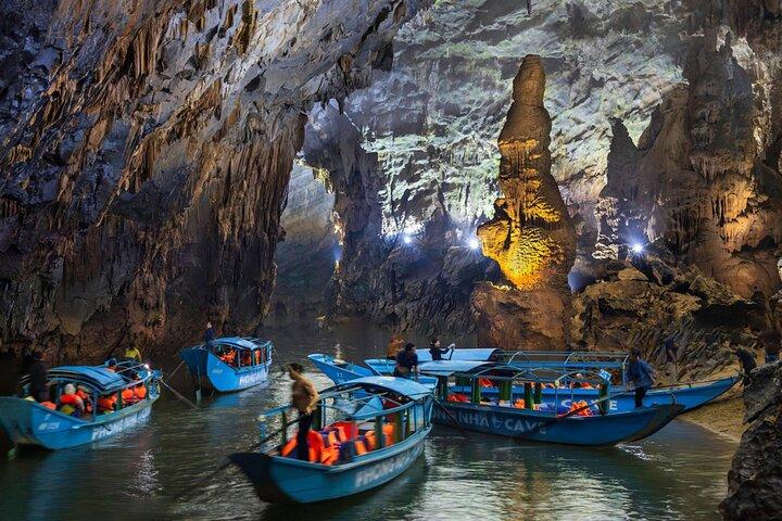 Zipline Dark Cave and Phong Nha Cave Explorer’s Day Tour