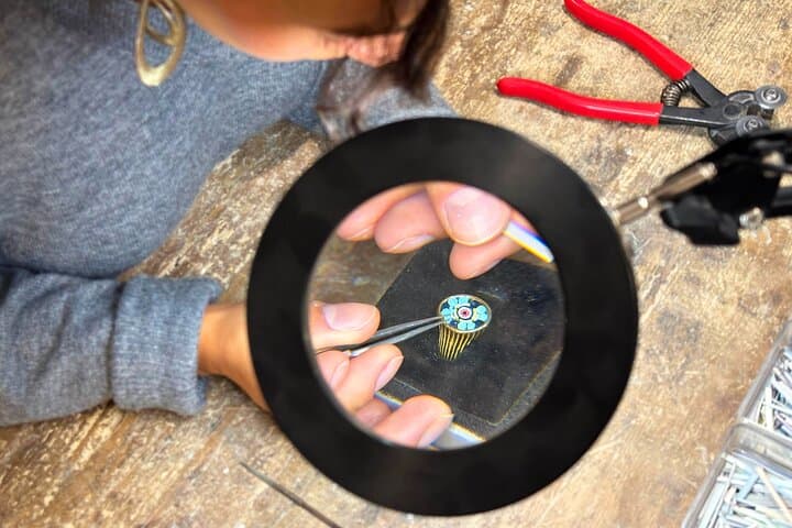 Micromosaic Jewelry Workshop in Rome, Italy