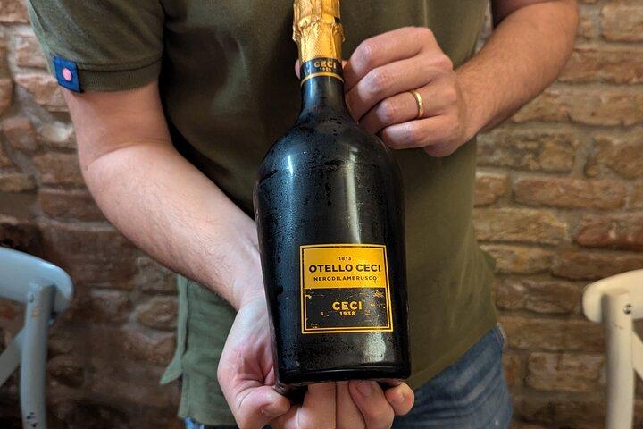 Wine Tasting with Parmesan and Ham Board in Parma