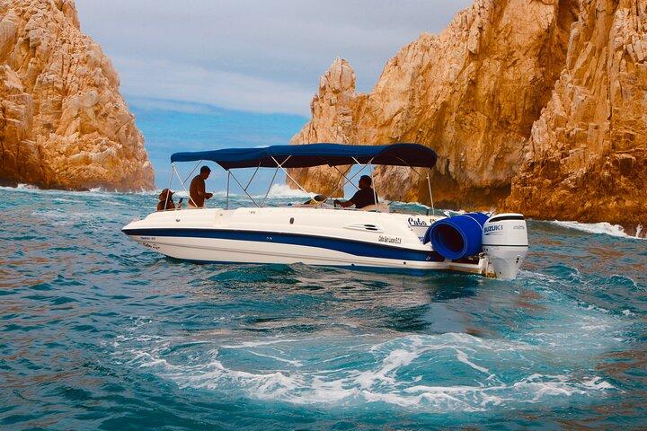 Tour of Cabo San Lucas and Playa del Amor by Luxury Yacht