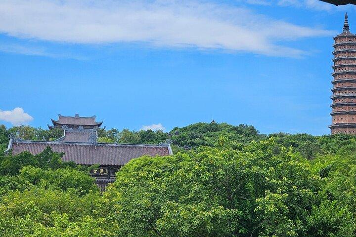 Bai Dinh Pagoda & Trang An Grottoes Deluxe Day Tour from Hanoi