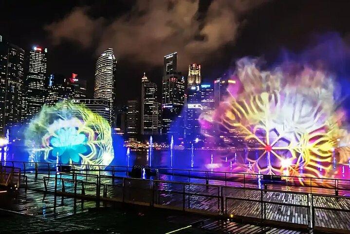 Singapore River Cruise, Night Garden Rhapsody and Spectra Tour