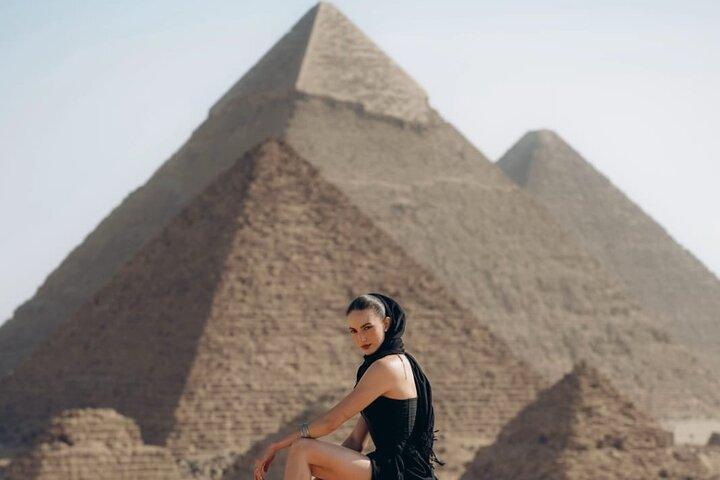All inclusive,Giza Pyramids camel ride,lunch,&inside pyramids