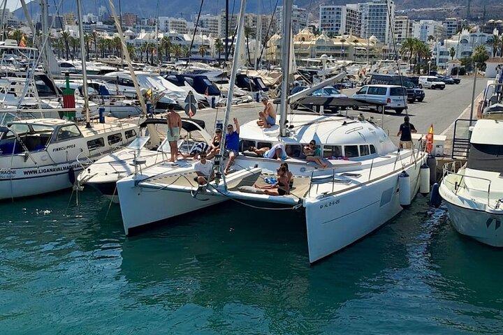 Private 12-Seater Catamaran Charter in Benalmádena