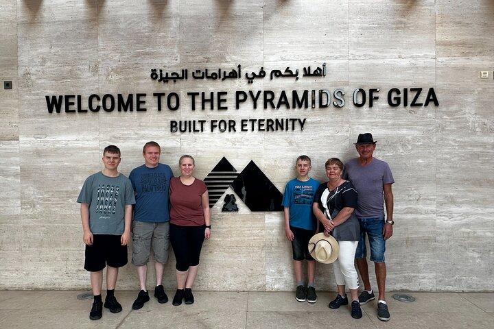 Full Day Private Tour Pyramids, GEM, Khan El Khalili with Guide