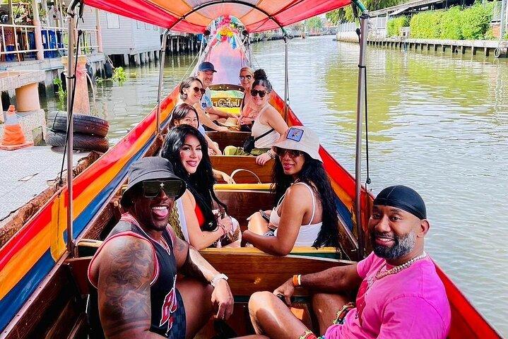 Bangkok Canal Boat Tour to Big Buddha – 1 Hour Longtail Cruise