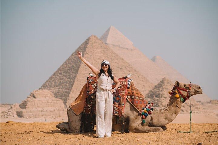 Giza pyramids, Sphinx, ATV bike,Camel ride,Dinner cruise&shopping