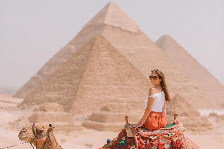 Giza Pyramids Sphinx Camel ATV Bike Shopping Nile Dinner Cruise