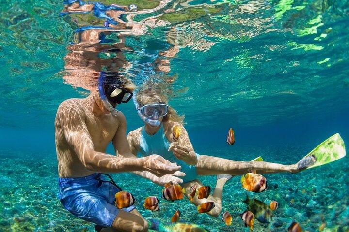 Cancun Speedboat and Snorkeling Adventure with Hotel Pickup