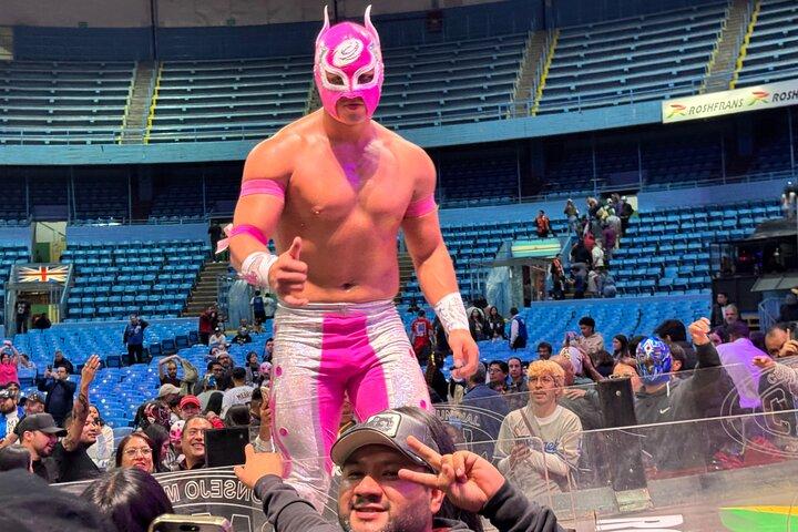 Mexico City Family Lucha Libre Tour and Ice Cream with light Walk