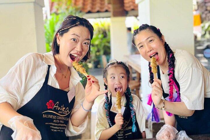 Kuta Bali Cooking Class 10 Dish & Market Tour with Free Pick-Up