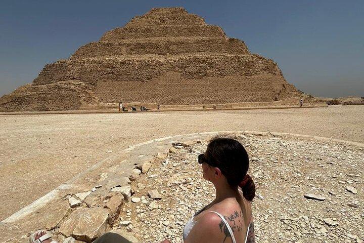 Private Day Tour Saqqara Pyramids, Memphis and Dahshur Pyramids
