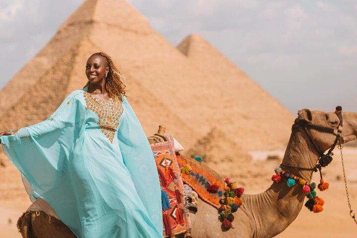 Giza Pyramids,Sphinx,Camel Ride,ATV Bike,Shopping, Dinner cruise