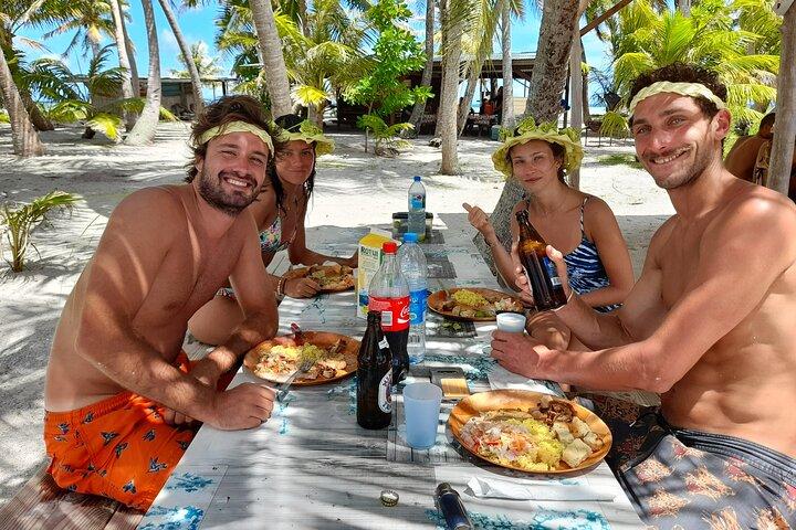 BLUE LAGOON | Eco-tour | Snorkeling Avatoru | Secret Green Lagoon