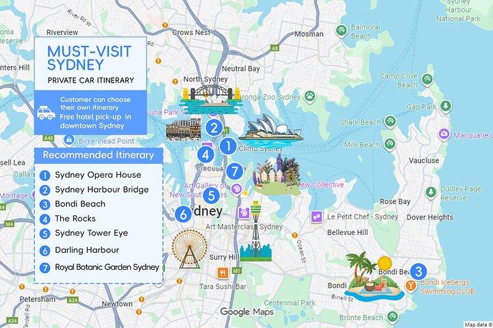 100% Customize Private One Day Tour in Sydney