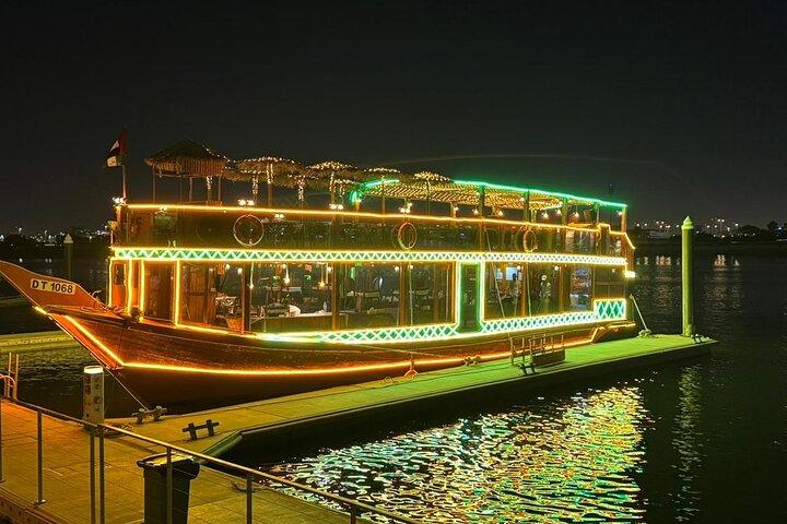 Dubai: Dhow Cruise with VIP Dining, & Buffet Dinner